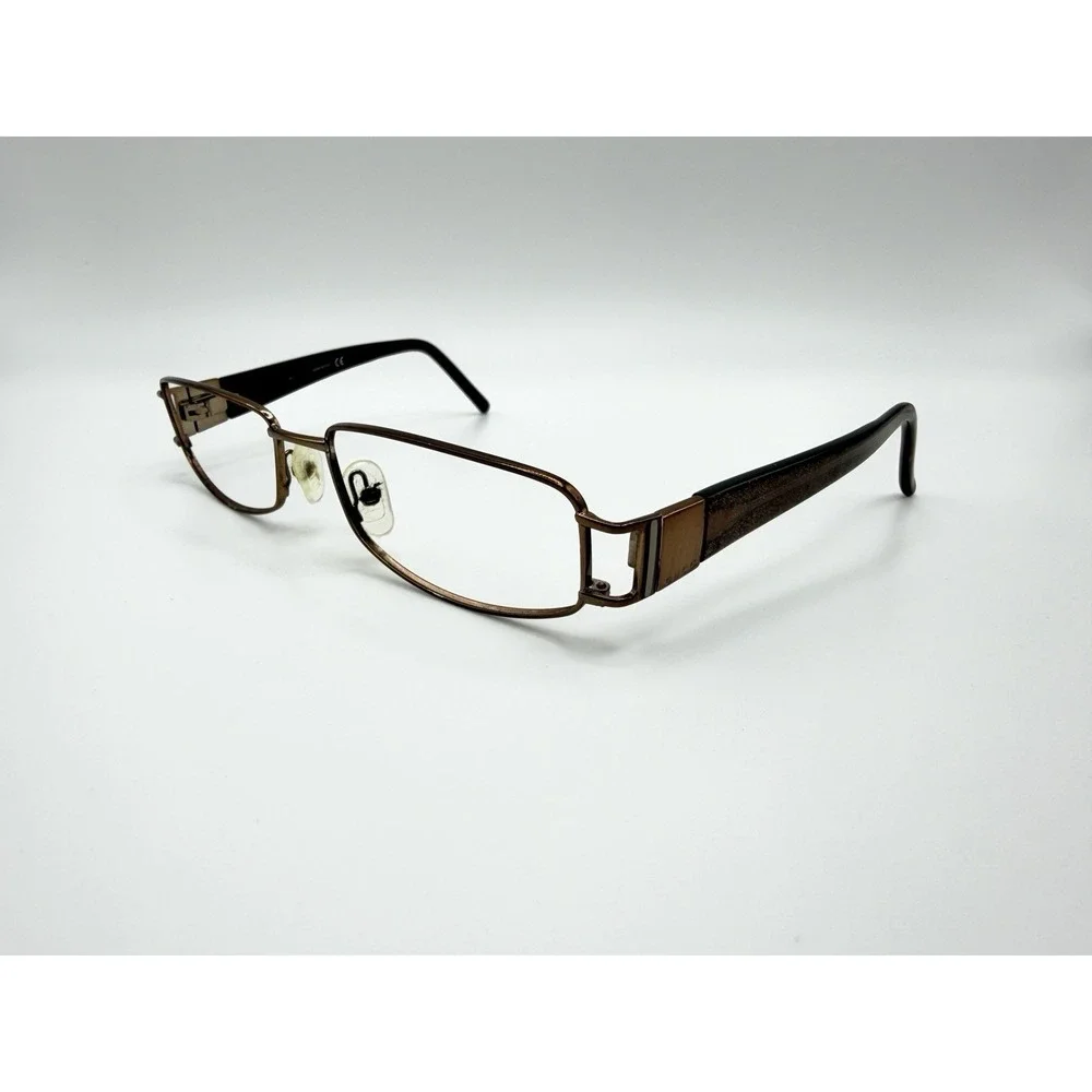 GUCCI GG2779 Women's Eyeglasses Frame Only 55-17-130 Brown Glitter Rectangular